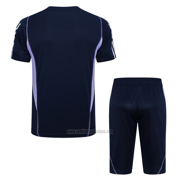 Chandal del Cruzeiro Manga Corta 2023-2024 Azul - Pantalon Corto